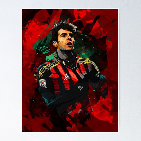 Plaid Ricardo Kakà calcio milan campione coperta calcio idolo idea regalo –  Grafica Nocera