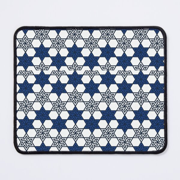 Item preview, Zellige Moroccan Pattern Blue And white Color Graphic  designed and sold by markweasley16.