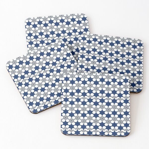 Item preview, Zellige Moroccan Pattern Blue And white Color Graphic  designed and sold by markweasley16.