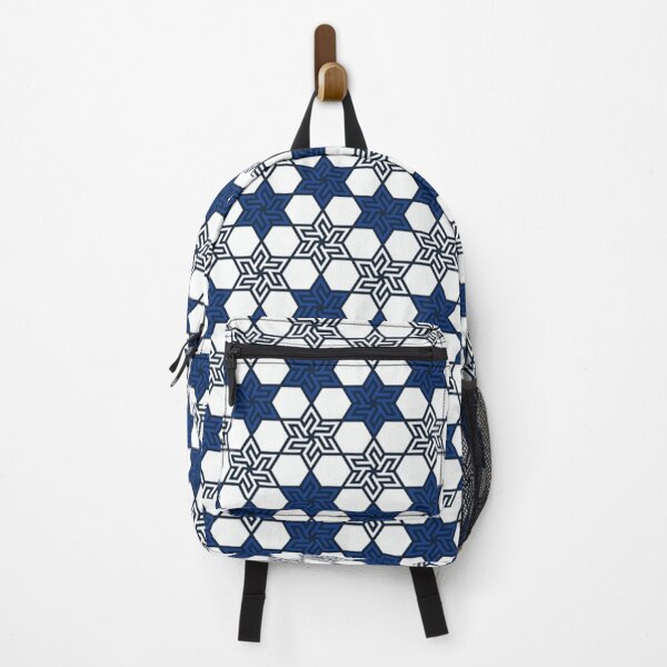 Item preview, Zellige Moroccan Pattern Blue And white Color Graphic designed and sold by markweasley16.