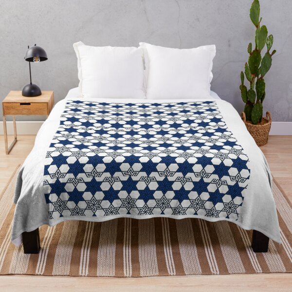 Item preview, Zellige Moroccan Pattern Blue And white Color Graphic designed and sold by markweasley16.