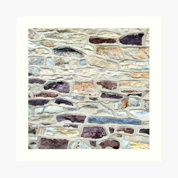 BUCKS COUNTY STONE Art Print