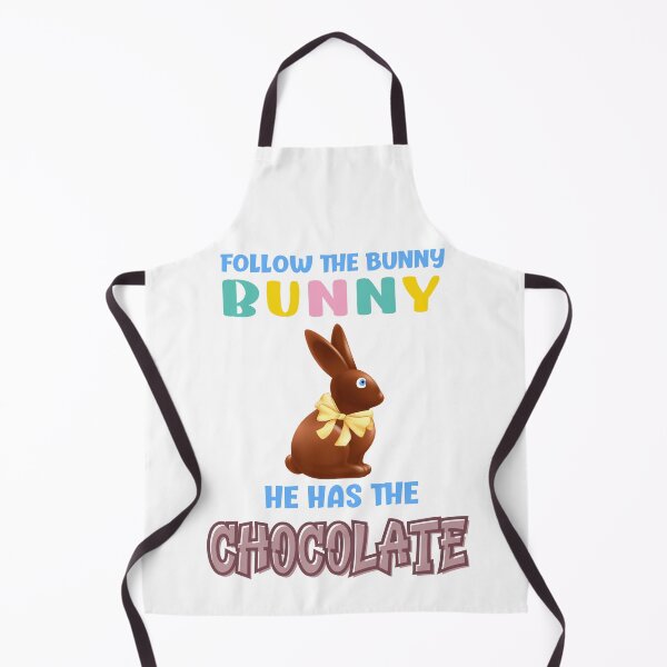 Item preview, Follow The Bunny He Has The Chocolate, Funny Easter Bunny designed and sold by desireedickens.