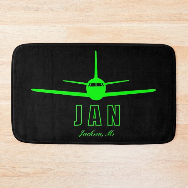 Item preview, JAN Jackson Mississippi MS Airport Code designed and sold by Lartheviking.