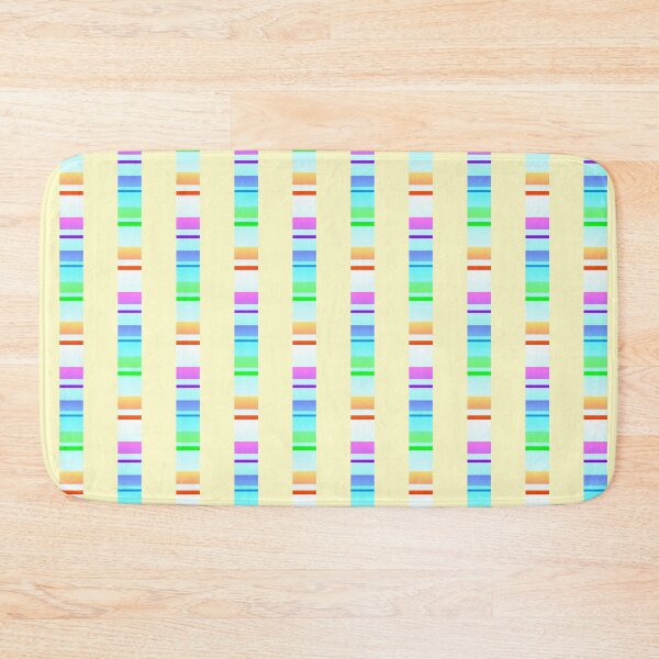 Item preview, light yellow multicolor combination |  light yellow multicolor abstract geometric pattern designed and sold by lausn.