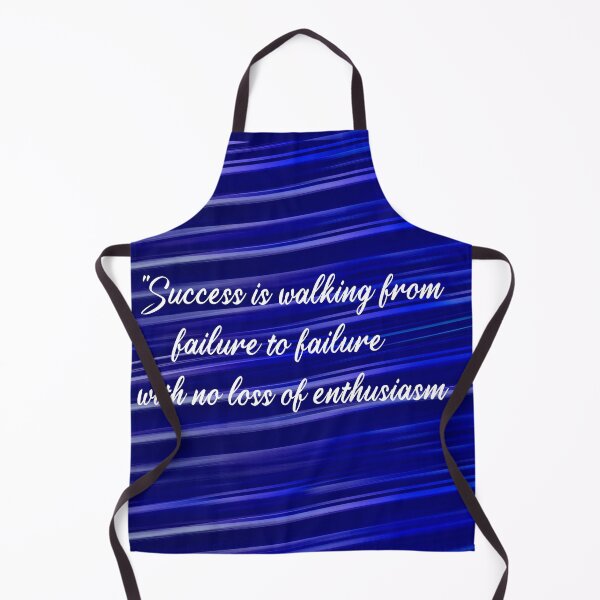 Item preview, Success is walking from failure to failure with no loss of enthusiasm, Winston Churchill, quote, motivational, designed and sold by getlyart.