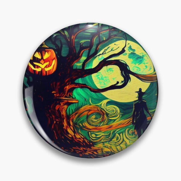 Item preview, The Magic of Halloween: A Whimsical Portrait of Enchantment designed and sold by SPOOKY-365.
