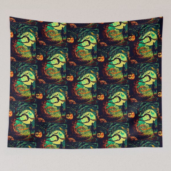 Item preview, The Magic of Halloween: A Whimsical Portrait of Enchantment designed and sold by SPOOKY-365.