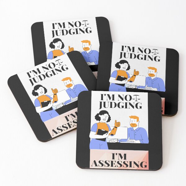 Item preview, I Am Not Judging I Am Assessing | I'm analyzing, not condemning designed and sold by AlikeForth.