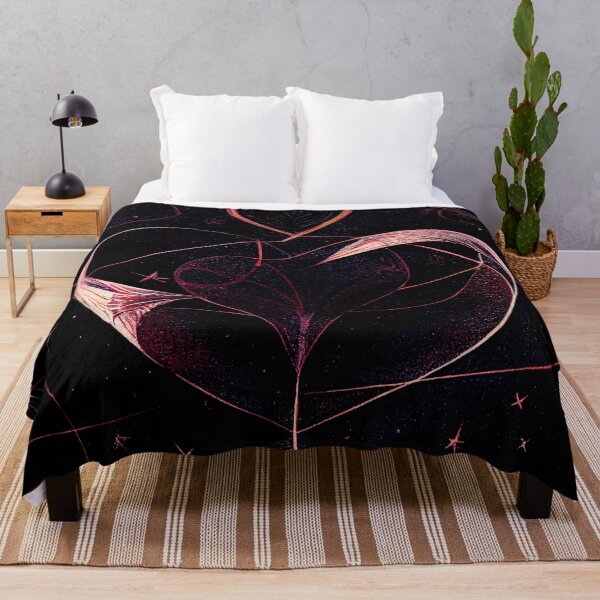Item preview, a drawing of a heart with a star in the background designed and sold by DesignAtYO.