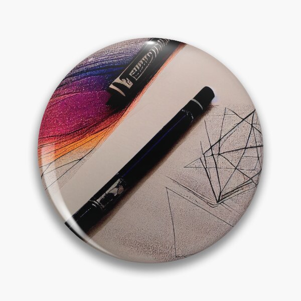 Item preview, a pen sitting on top of a piece of paper designed and sold by DesignAtYO.