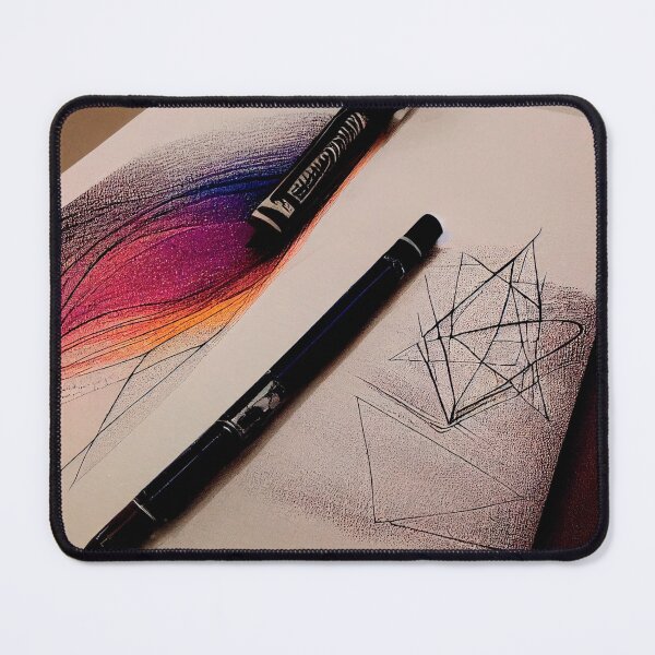 Item preview, a pen sitting on top of a piece of paper designed and sold by DesignAtYO.