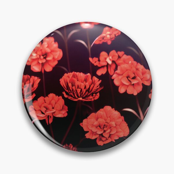 Artikelvorschau, a bunch of red flowers on a black background entworfen und verkauft von DesignAtYO.