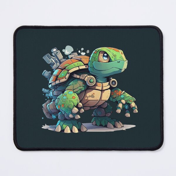 Item preview, Geared up Ninja Battle Turtle designed and sold by quick-drops.