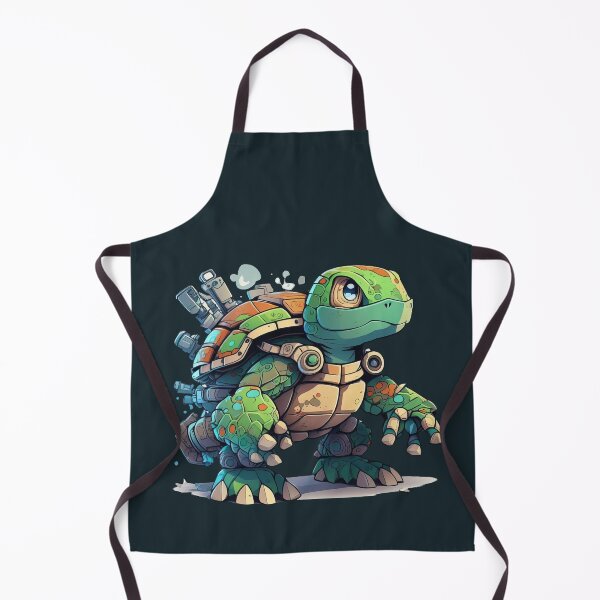 Item preview, Geared up Ninja Battle Turtle designed and sold by quick-drops.