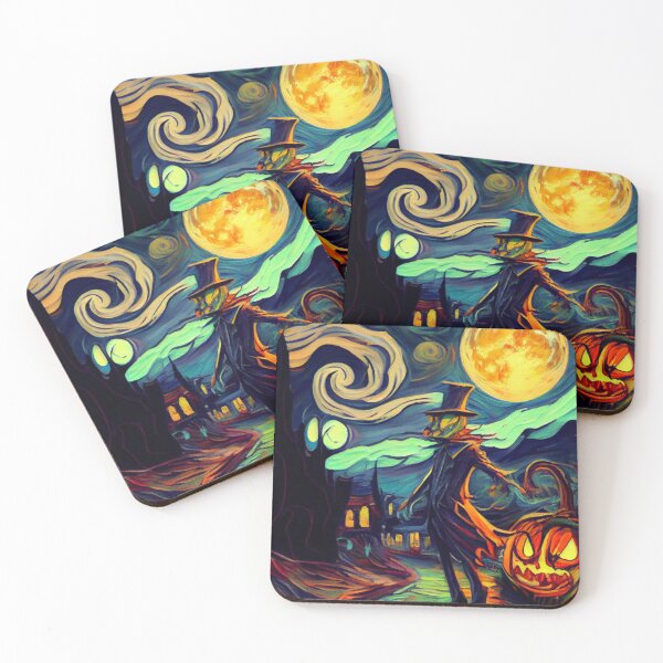 Item preview, The Halloween Moon: A Fantastical Portrait of Nighttime Wonder designed and sold by SPOOKY-365.