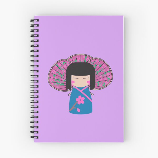 Item preview,  Japanese Kimono Doll With Fans designed and sold by LMoonDesigns.
