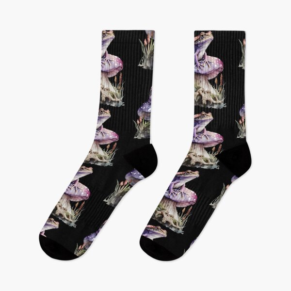 Item preview, Mushroom and the Toad in Purple designed and sold by Fhfarms.