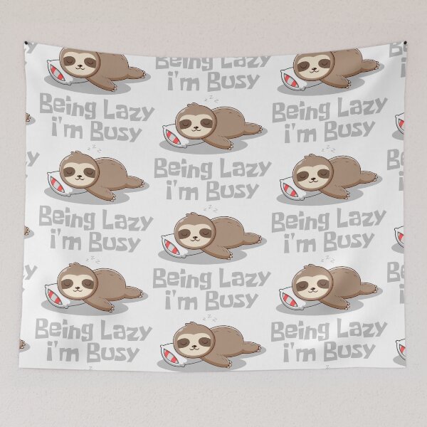 Item preview, Being Lazy designed and sold by Vinkobranko.