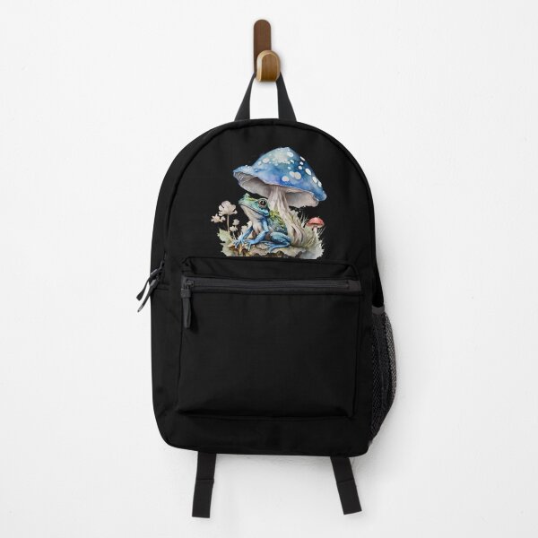 Item preview, Mushroom and the Toad in Blue designed and sold by Fhfarms.
