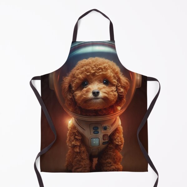 Item preview, Astronaut Poodle dog in Space designed and sold by AstraNovaStudio.