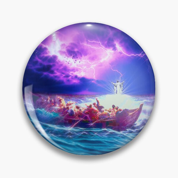 Artikelvorschau, Jesus geht auf dem Wasser entworfen und verkauft von Sanctum Icons.