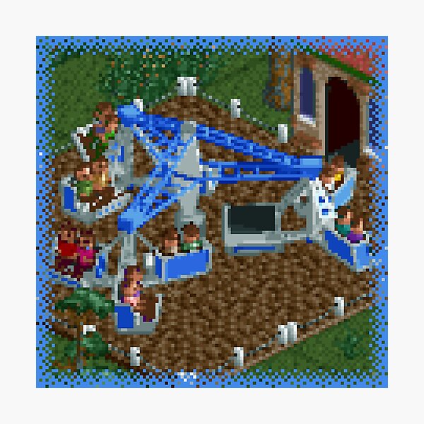Item preview, RollerCoaster Tycoon RCT 1 - Twist / Scrambled Eggs designed and sold by vortiene.