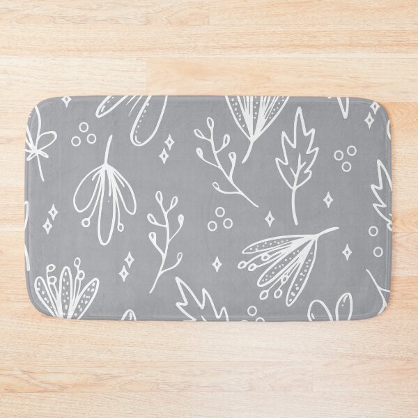 Item preview, Flowers with Leaves and seamless pattern botanical illustration designed and sold by Mahe-Art.