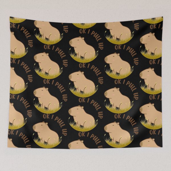 Item preview, Ok I Pull Up Capybara designed and sold by Vinkobranko.