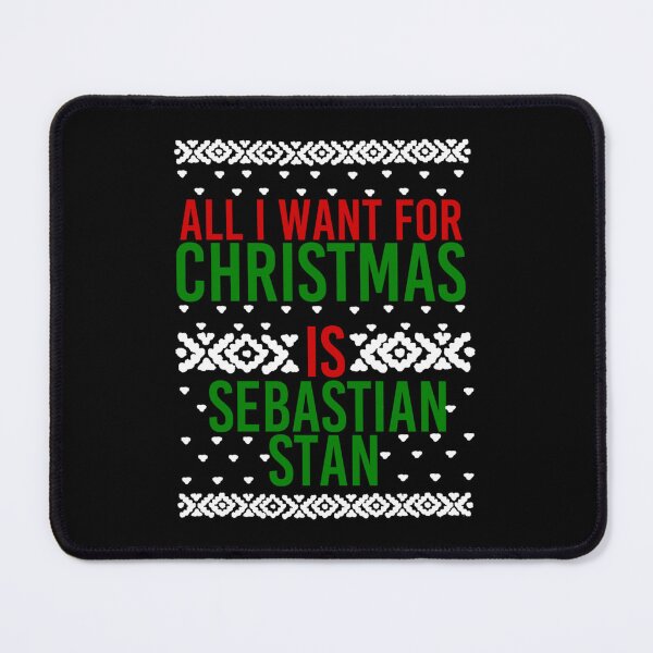 Item preview, All I Want For Christmas (Sebastian Stan) Fitted Scoop designed and sold by CharlieRoseUS.