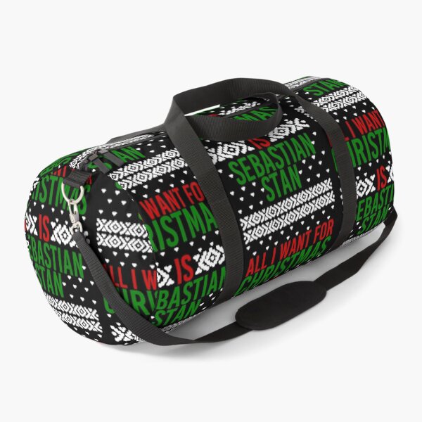 Item preview, All I Want For Christmas (Sebastian Stan) Fitted Scoop  designed and sold by CharlieRoseUS.