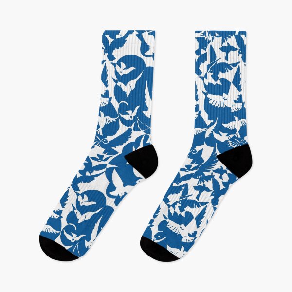 Item preview, Pigeons in White and Blue designed and sold by siren-of-melet.