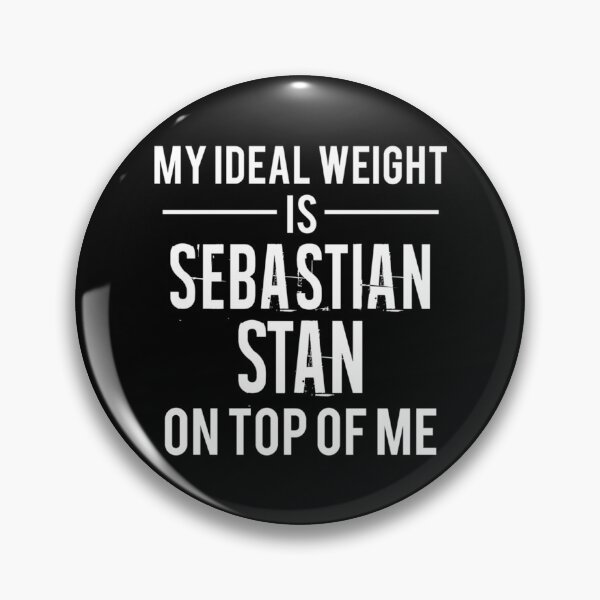 Item preview, Ideal weight - Sebastian Stan Fitted  designed and sold by CharlieRoseUS.