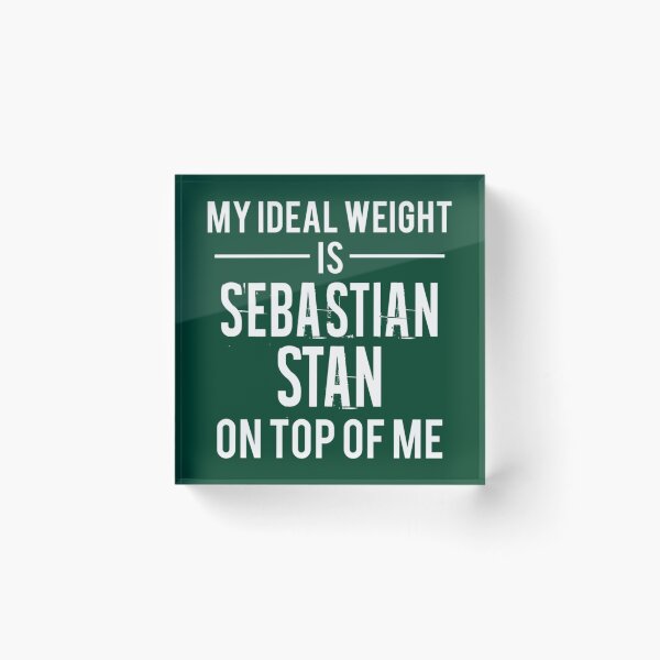 Item preview, Ideal weight - Sebastian Stan Fitted  designed and sold by CharlieRoseUS.