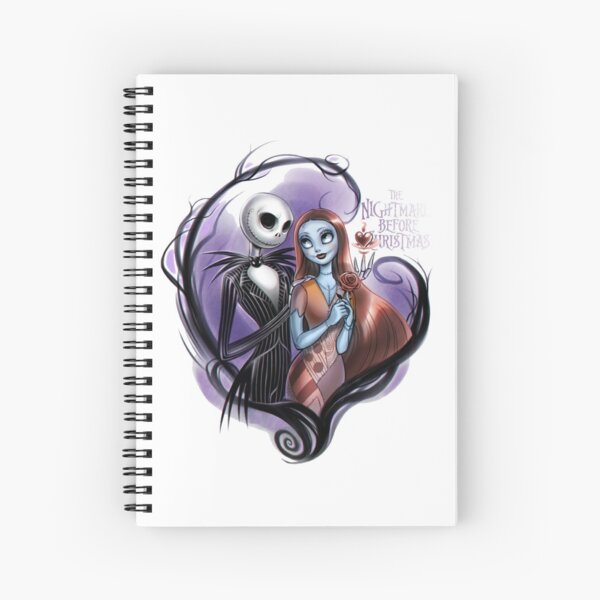 The Nightmare Before Christmas Spiral Notebook