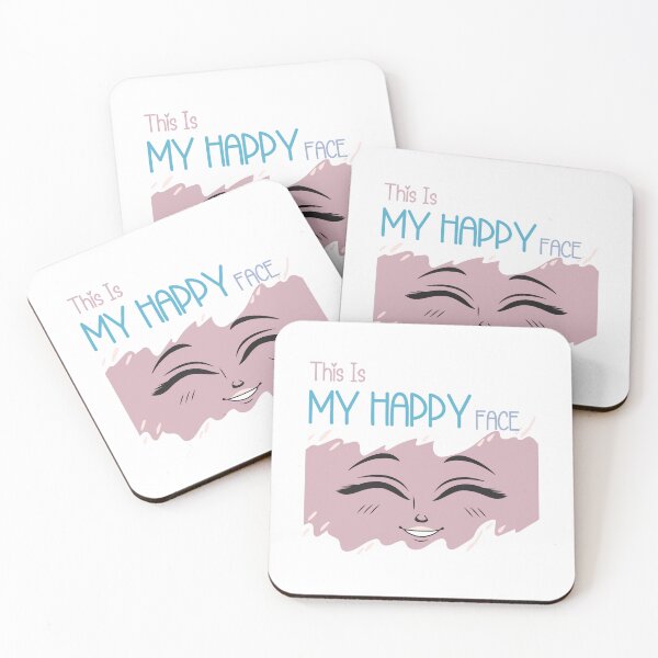 Item preview, This Is My Happy Face designed and sold by Vinkobranko.