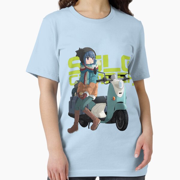 Shima Rin - Full Graphic T-shirts - Yuru Camp Size-S (夏