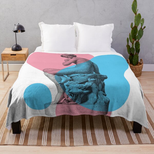 Item preview, Subtle Trans Pride Vintage Art Transgender Pride Flag designed and sold by ArtliciousHUMAN.