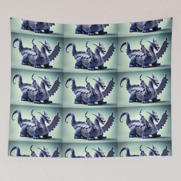 Item preview, Cute Wool Art Dragon 11 of 20 Designs designed and sold by LuckDragonGifts.