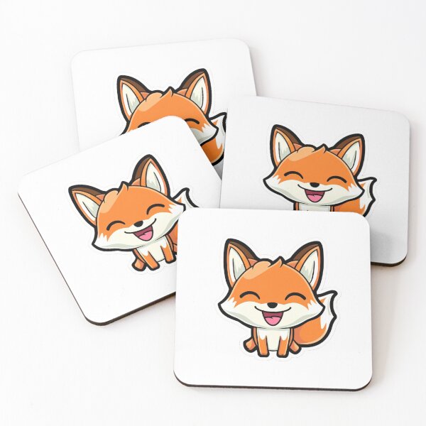 Item preview, Cute Kawaii Fox designed and sold by StickifyMe.