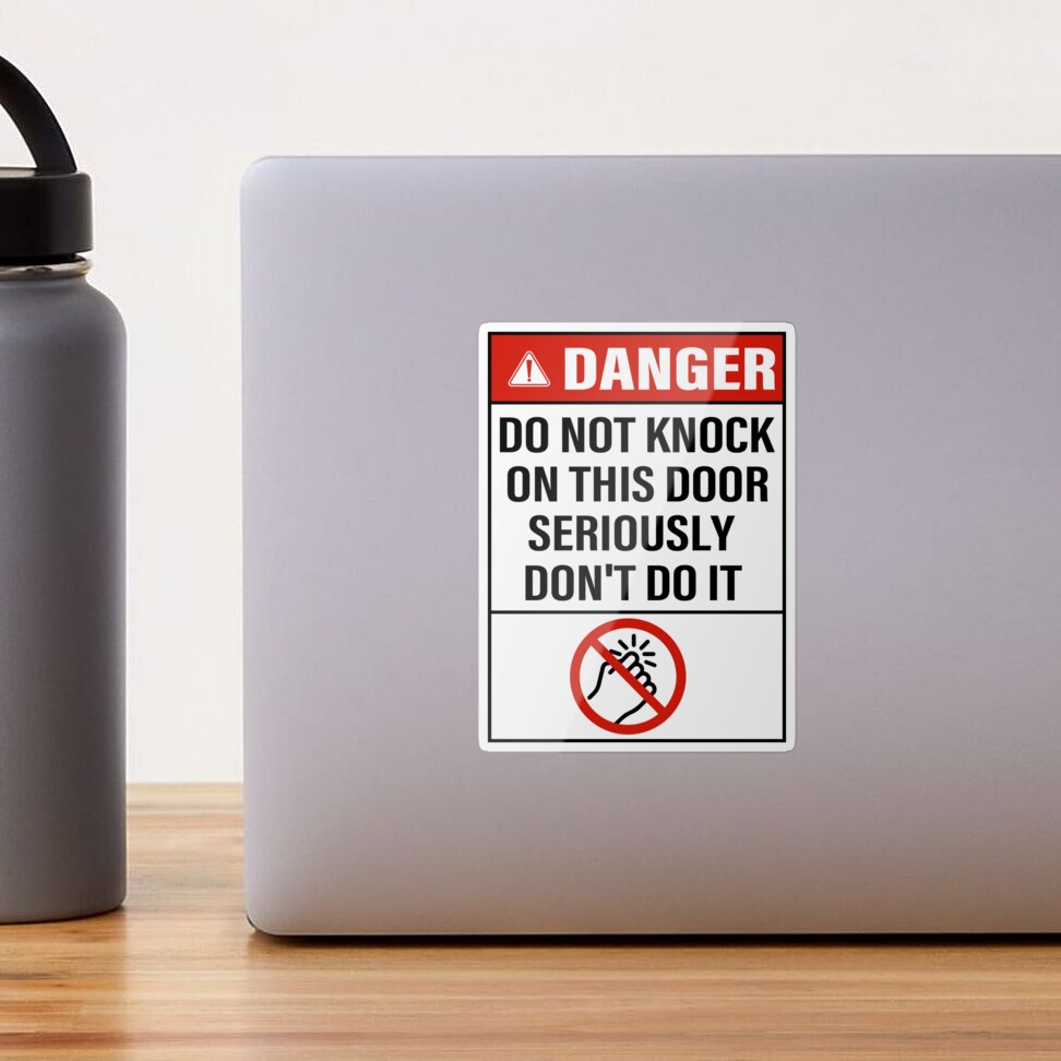 Metal Wall Sign - Do Not Disturb Seriously Don't Warning Notice Door Plaque