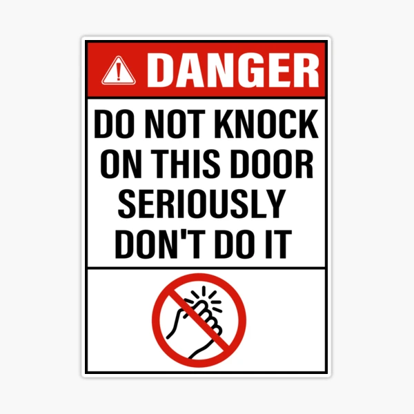 Metal Wall Sign - Do Not Disturb Seriously Don't Warning Notice Door Plaque