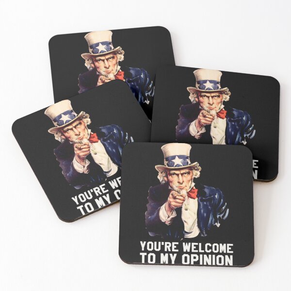 Item preview, Everyone is entitled to my opinion, Uncle Sam USA, only one opinion that matters           designed and sold by audreytrujillo2.