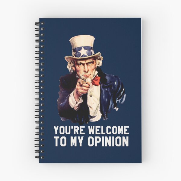 Item preview, Everyone is entitled to my opinion, Uncle Sam USA, only one opinion that matters           designed and sold by audreytrujillo2.