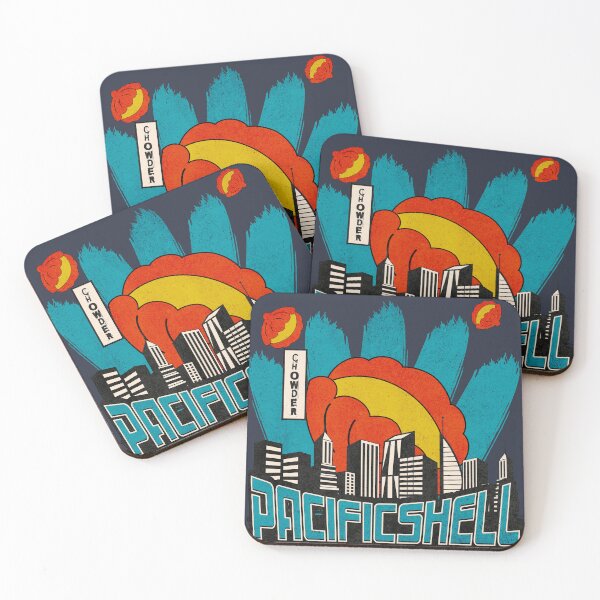 Item preview, Pacific Clam, Epic Funny Apocalyptic Cityscape Event designed and sold by vystudio.