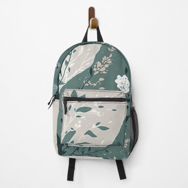 Item preview, Stylish Gray Cat Teal Floral designed and sold by AstraNovaStudio.