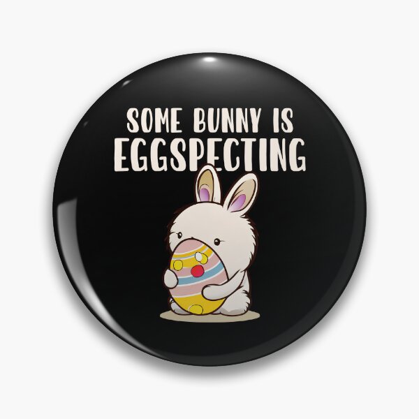 Item preview, Easter pregnancy announcement party some bunny's eggspecting Gift designed and sold by TMelonShop.