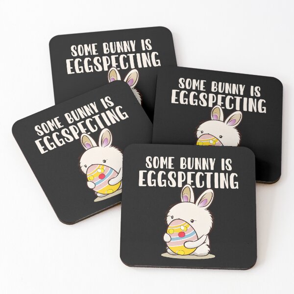 Item preview, Easter pregnancy announcement party some bunny's eggspecting Gift designed and sold by TMelonShop.