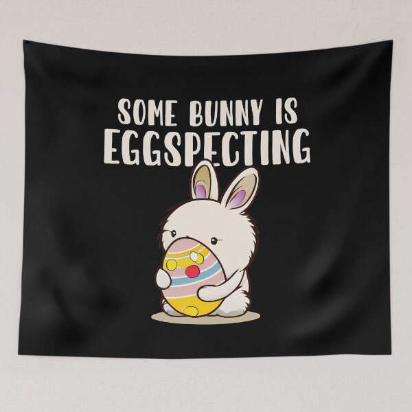 Item preview, Easter pregnancy announcement party some bunny's eggspecting Gift designed and sold by TMelonShop.