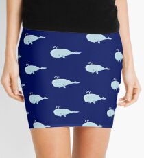 Minifalda Blue Baby Whale Swimming Emoji